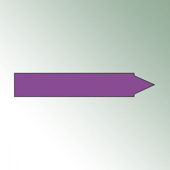 Etykiety wtykane 10x1,6 cm kolor liliowy, bez nadruku zawartość/op. = 500 szt.