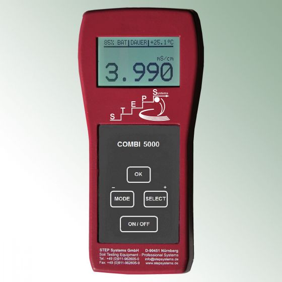 Miernik COMBI 5000 10900 pH + EC + AM + VWC + t°