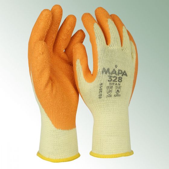 MAPA Titan 328 orange Rękawice roz. 9 Sprzedaż na pary (op. = 12)