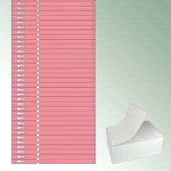 Pętelki Tyvek® 220x12,75 mm kolor różowy, bez nadruku op. standardowe = 10 000 szt.