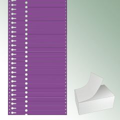 Pętelki Tyvek® 220x17,00 mm kolor liliowy, bez nadruku op. mini = 1.000 szt.