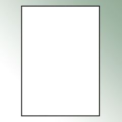 Tabliczka-plakat las. A4 150µm 210x297mm - biała, bez nadruku op. = 100 arkuszy po 1 szt.