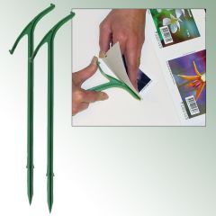 Nóżka do etykiet Windsafe zielona, długość 30cm, HPDE zawartość/op. = 250 szt.