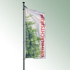 Flaga wciągana 300 x 120 cm Choinki