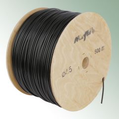 MEYtube Black Line 4.5 mm roll length = 500 m black