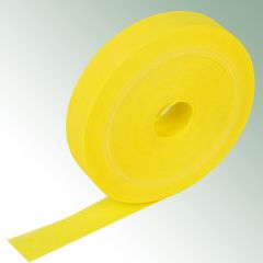 Taśma oznaczeniowa z celulozy 20 mm, żółta rolka = 75 m