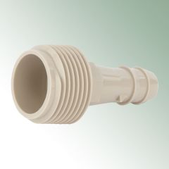 Connection for Flex Pipe Straight 3/4 Male Thread x 1/2 Connector