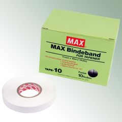 Taśma z tworzywa sztucznego do tapenera MAX® - biały 0,10 mm rolka = 40 m