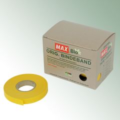 Oryginalna taśma do wiązania MAX® żółty, biodegradowalna 0,09 mm, rolka = 40 m