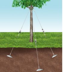 Platipus Zestaw do kotw. drzew G1 SYSTEM KOTW. ZA POM. LINKI MOCUJ. do drzew o obw. do 50cm
