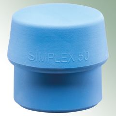 Głowica zapasowa pob. do młota 60 mm, niebieski do młotka miękkiego Simplex, miękka