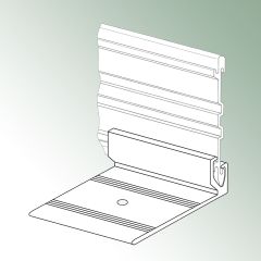 Wspornik kątowy 90° do profilu aluminiowego Viaflex® szerokość 80 mm/ długość 65 mm