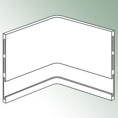 Element narożny 90° (zew.) do Profil aluminiowy Limaflex®120 długość 100 + 100 mm