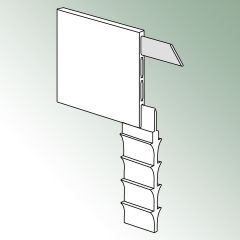 Łącznik stykowy 100 mm do profilu alumini. Limaflex® 200 Opakowanie = 10 szt.