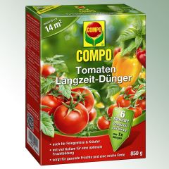 Nawóz długo działający COMPO do pomidorów, 14,5+7+ 14,5(+2), opakowanie = 850 G