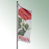Flaga masztowa 300 x 120 cm Róże