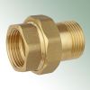 Threaded Connector with Union Nut 1 Female Thread x 1 Male Thread, Made from Brass