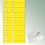 Pętelki Tyvek® 220x25,50 mm kolor żółty, bez nadruku op. mini = 1000 szt.